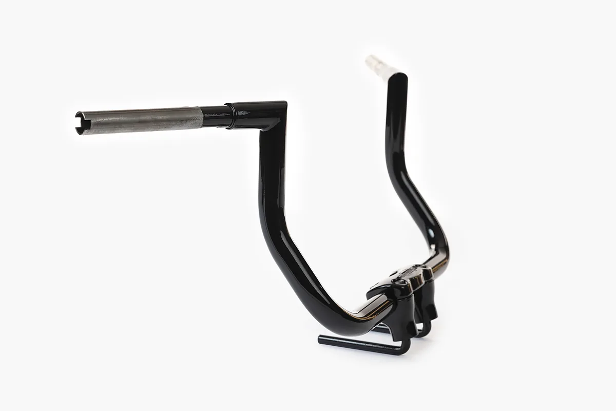 Steel Guru handlebars on a Harley-Davidson Street Glide